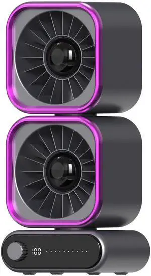Full Rotation USB Table Fan 4000mAh Rechargeable Battery Type C Charging 100 Variable Speeds Gentle Use Adjustable Speeds Quiet Cooling for Home Full Rotation USB Table Fan 4000mAh Rechargeable Battery Type C Charging 100 Variable Speeds Gentle Use Adjustable Speeds Quiet Cooling for Home