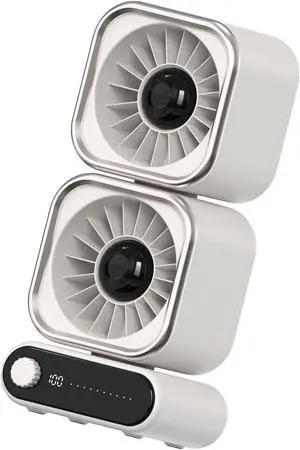 Full Rotation Two Motor Table Fan Variable Settings Low Noise with 4000mAh Rechargeable Battery Type C Charging 100 Twin Augmenter Fan Full Rotation Two Motor Table Fan Variable Settings Low Noise with 4000mAh Rechargeable Battery Type C Charging 100 Twin Augmenter Fan