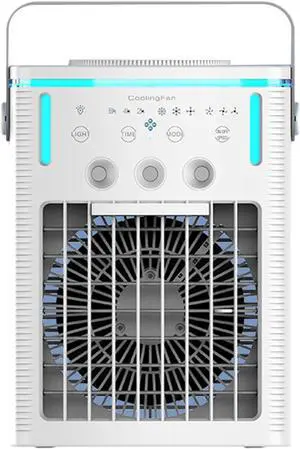 Water Cooling Fan With Adjustable Speeds And Timer Feature USB Cooling Fan Suitable For Home And Outdoor Activity Small Water Cooling Fan With Adjustable Speeds And Timer Feature USB Cooling Fan Suitable For Home And Outdoor Activity Small