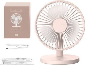 Rechargeable Desktop Fan, Mini Portable Fan With Usb, 3-Speed Adjustment, Quiet Plastic Personal Fan, For Office, Bedroom, Travel, 7.1 X 5.5 X 8.7 In Rechargeable Desktop Fan, Mini Portable Fan With Usb, 3-Speed Adjustment, Quiet Plastic Personal Fan, For Office, Bedroom, Travel, 7.1 X 5.5 X 8.7 In