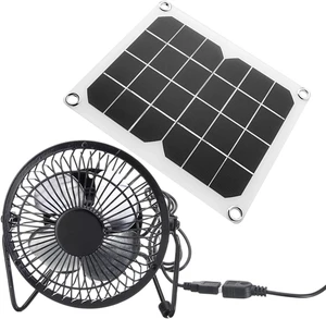 Solar Panel Exhaust Fan 10W USB for Outdoor Attics Pet Houses Rustproof Outdoor Solars Powered Cooling Pet House Solars Air Circulations Solar Panel Exhaust Fan 10W USB for Outdoor Attics Pet Houses Rustproof Outdoor Solars Powered Cooling Pet House Solars Air Circulations