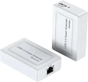 USB Extender Over Cat6 Cable 100M 2-Port USB Hub for Printer USB USB Extender Over Cat6 Cable 100M 2-Port USB Hub for Printer USB