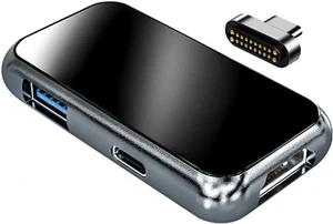 Ultra-Fast USB C Docking Station Type C to USB3.0+HDMI+PD Charging 5Gbps Multiple Data Transfer Hub Splitter USB Dock Station Ultra-Fast USB C Docking Station Type C to USB3.0+HDMI+PD Charging 5Gbps Multiple Data Transfer Hub Splitter USB Dock Station