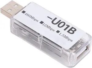 ASHATA USB Digital Isolator USB 2.0 Isolator Noise with 3.75kV Isolation 480Mbps High Speed for Industrial Control Computers HiFi Audio (Clear) ASHATA USB Digital Isolator USB 2.0 Isolator Noise with 3.75kV Isolation 480Mbps High Speed for Industrial Control Computers HiFi Audio (Clear)