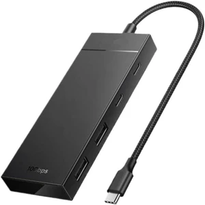 USB C Hub with 4 USB Ports Including USB C and USB A Ports Supporting 10Gbps Data Transfer USB 32 Gen2 Compatible with Laptop Models Similar to Pro and Air USB C Hub with 4 USB Ports Including USB C and USB A Ports Supporting 10Gbps Data Transfer USB 32 Gen2 Compatible with Laptop Models Similar to Pro and Air