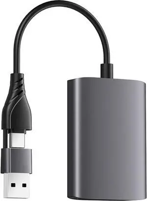 STAHAD USB Hub Type-C to Dual Video Output Converter Aluminum Alloy 1080P60Hz Wide Compatibility for Laptop Computer STAHAD USB Hub Type-C to Dual Video Output Converter Aluminum Alloy 1080P60Hz Wide Compatibility for Laptop Computer