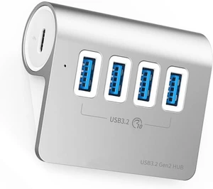 Multiports USB3.2 Hub 4Port with Fast Data Transfer 5V3A Power for Computers Multiports USB3.2 Hub 4Port with Fast Data Transfer 5V3A Power for Computers