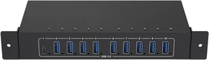 10 Slot USB3 Center with 5Gbps Transmission 105W Metal Housing Multiple Device Charging Data Coordinate Computer Fixes 10 Slot USB3 Center with 5Gbps Transmission 105W Metal Housing Multiple Device Charging Data Coordinate Computer Fixes