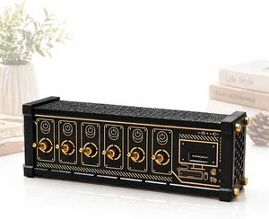 6 Port USB Switcher, Retro USB Docking Station with 9 USB Outputs for Independent Control, Data Transmission, Share USB Devices, Reduce Clutter for Phones Tablets Gadgets 6 Port USB Switcher, Retro USB Docking Station with 9 USB Outputs for Independent Control, Data Transmission, Share USB Devices, Reduce Clutter for Phones Tablets Gadgets