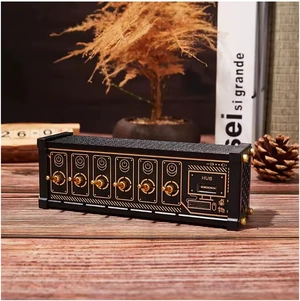 6 Ports USB C Splitter, Retro USB Hub, 6-Port USB Docking Station with Independent Control Switch, LED Status Light, 4 Data Ports & 9 USB Outputs for Phones, Tablets and Gadgets 6 Ports USB C Splitter, Retro USB Hub, 6-Port USB Docking Station with Independent Control Switch, LED Status Light, 4 Data Ports & 9 USB Outputs for Phones, Tablets and Gadgets