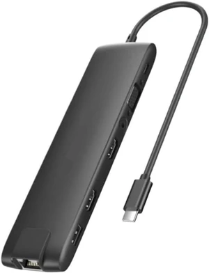 USB Hub Dock Station USB 3.1 USBC to Dual HDMI 4K 10Gbps Type-C Adapter VGA USBC 3.1 Gigabit Ethernet Compatible with USB Hub Dock Station USB 3.1 USBC to Dual HDMI 4K 10Gbps Type-C Adapter VGA USBC 3.1 Gigabit Ethernet Compatible with