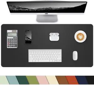 Small Desk Mat,Leather Desk Pad Protector,Desk Mouse pad,Office Desk mat,Laptop Mat for Desk, Non-Slip PU Leather Desk Blotter,Waterproof Desk Writing Pad for Office/Home(23.6"x13.8",Black) Small Desk Mat,Leather Desk Pad Protector,Desk Mouse pad,Office Desk mat,Laptop Mat for Desk, Non-Slip PU Leather Desk Blotter,Waterproof Desk Writing Pad for Office/Home(23.6"x13.8",Black)