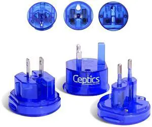 Travel Adapter Plug Compact Worldwide International Kit - Works in Europe, Asia, China, England, Italy, New Zealand, Australia and More Travel Adapter Plug Compact Worldwide International Kit - Works in Europe, Asia, China, England, Italy, New Zealand, Australia and More