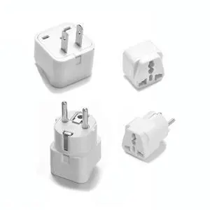 Peru Travel Adapter Plug 2-Pack - USA to South America Power Adapter Type A & E (White) - Dual Flat/Round Pins, 13A 250V Compact Design for Peru Peru Travel Adapter Plug 2-Pack - USA to South America Power Adapter Type A & E (White) - Dual Flat/Round Pins, 13A 250V Compact Design for Peru