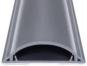 34in Cord Covers for Wires on Floor, Large Capacity Wire Hider, Grey 34in Cord Covers for Wires on Floor, Large Capacity Wire Hider, Grey