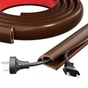4FT Side-Open Extension Cord Covers for Wires on Floor,Silicone 4FT Side-Open Extension Cord Covers for Wires on Floor,Silicone