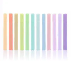 Aesthetic Bible Highlighters No Bleed, Cute Pastel Highlighters, 12 pcs Chisel Tip Aesthetic Bible Highlighters No Bleed, Cute Pastel Highlighters, 12 pcs Chisel Tip