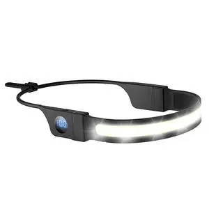 230° Broadbeam LED Headlamp Rechargeable, Skin-Friendly Silicone Band 230° Broadbeam LED Headlamp Rechargeable, Skin-Friendly Silicone Band