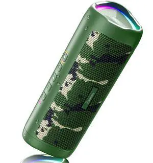 Bluetooth Speaker, 20W HD Sound, Portable Wireless, IPX5 Waterproof, Up to 24H Playtime, TWS Pairing, for Home/Party/Outdoor/Camping/Beach Essentials, Electronic Gadgets, Birthday Gift (Camo) Bluetooth Speaker, 20W HD Sound, Portable Wireless, IPX5 Waterproof, Up to 24H Playtime, TWS Pairing, for Home/Party/Outdoor/Camping/Beach Essentials, Electronic Gadgets, Birthday Gift (Camo)