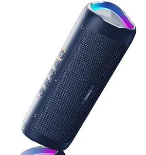 Bluetooth Speaker, 20W HD Sound, Portable Wireless, IPX5 Waterproof, Up to 24H Playtime, TWS Pairing, for Home/Party/Outdoor/Camping/Beach Essentials, Electronic Gadgets, Birthday Gift (Navy) Bluetooth Speaker, 20W HD Sound, Portable Wireless, IPX5 Waterproof, Up to 24H Playtime, TWS Pairing, for Home/Party/Outdoor/Camping/Beach Essentials, Electronic Gadgets, Birthday Gift (Navy)