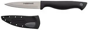 Edgekeeper 3.5-Inch Paring Knife with Self-Sharpening Blade Cover, High Carbon-Stainless Steel Kitchen Knife with Ergonomic Handle, Razor-Sharp Knife, Black Edgekeeper 3.5-Inch Paring Knife with Self-Sharpening Blade Cover, High Carbon-Stainless Steel Kitchen Knife with Ergonomic Handle, Razor-Sharp Knife, Black
