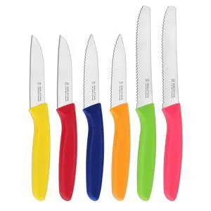 Paring Knife Set,6Pieces,Kitchen Knives For Veg.&Fruit,Multi-color Paring Knife Set,6Pieces,Kitchen Knives For Veg.&Fruit,Multi-color
