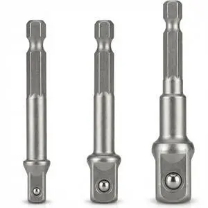 3 PCS Impact Socket Adapter Set, Heavy Duty Drill Socket Adapter Set, Impact Driver Socket Adapter, 3/8 to 1/2, 1/4 to 3/8, 1/4 to 1/2 Socket Adapter, 1/4-Inch Hex Shank 3 PCS Impact Socket Adapter Set, Heavy Duty Drill Socket Adapter Set, Impact Driver Socket Adapter, 3/8 to 1/2, 1/4 to 3/8, 1/4 to 1/2 Socket Adapter, 1/4-Inch Hex Shank