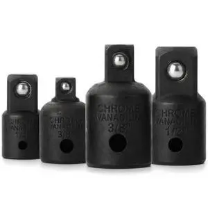 Impact Socket Adapter and Reducer Set, 4-pcs, Impact Sockets Adapter Sets, Impact Adapter, Socket Adapter Set Impact Socket Adapter and Reducer Set, 4-pcs, Impact Sockets Adapter Sets, Impact Adapter, Socket Adapter Set