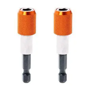 Magnetic Drill Bit Holder 2PCS 1/4" Quick Change Drill Adapter Magnetic Drill Bit Holder 2PCS 1/4" Quick Change Drill Adapter