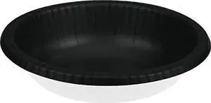 173260 Black Paper Bowls, 20 oz, 20 Pcs 173260 Black Paper Bowls, 20 oz, 20 Pcs