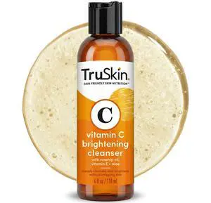Vitamin C Brightening Face Wash with Rosehip Oil, 4 fl oz Vitamin C Brightening Face Wash with Rosehip Oil, 4 fl oz