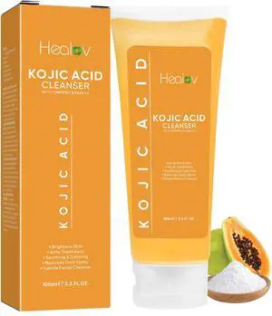 Kojic Acid Soap for Hyperpigmentation Skin Brightening Kojic Papaya Face and Body Wash Dark Spot Soap Reduces Acne, Scars, and Evens Skin Tone Turmeric Facial Cleanser for Brighter Glowing Look Kojic Acid Soap for Hyperpigmentation Skin Brightening Kojic Papaya Face and Body Wash Dark Spot Soap Reduces Acne, Scars, and Evens Skin Tone Turmeric Facial Cleanser for Brighter Glowing Look