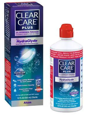 PLUS Cleaning & Disinfecting Contact Lens Solution, 12 Fl Oz PLUS Cleaning & Disinfecting Contact Lens Solution, 12 Fl Oz