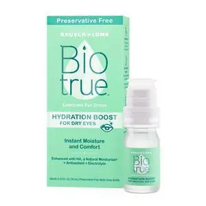 Hydration Boost, Preservative-Free Eye Drops for Dry Eyes, Instantly Moisturizes, Rehydrates, Contact Lens Friendly, Refresh & Relieve Eye Irritation, 0.33 FL Oz (Pack of 1) Hydration Boost, Preservative-Free Eye Drops for Dry Eyes, Instantly Moisturizes, Rehydrates, Contact Lens Friendly, Refresh & Relieve Eye Irritation, 0.33 FL Oz (Pack of 1)