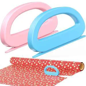 Dual Ended Wrapping Paper Cutter 2-Pack (4 Blades), Sliding Gift Wrap Cutter for Wrapping, Paper Cutting Tool for Christmas, Holidays, and Birthdays Dual Ended Wrapping Paper Cutter 2-Pack (4 Blades), Sliding Gift Wrap Cutter for Wrapping, Paper Cutting Tool for Christmas, Holidays, and Birthdays