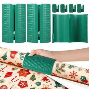 Wrapping Paper Cutter with Replaceable Blades Gift Wrap Roll Sliding Cutter Tool, Open/Closed Modes, Safe & Easy Trimmer for Christmas, Birthday & Holiday Wrapping Wrapping Paper Cutter with Replaceable Blades Gift Wrap Roll Sliding Cutter Tool, Open/Closed Modes, Safe & Easy Trimmer for Christmas, Birthday & Holiday Wrapping