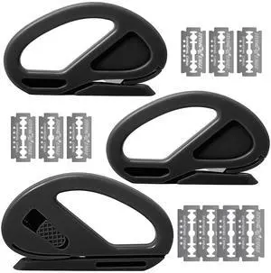 3 Pack Wrapping Paper Cutter & 10 Replaceable Blades, Safety Sliding Gift Wrap Cutter, Effortless Utility Cutting Tool for Christmas, Holidays, Birthdays, Window Tint, Car Wrap, Craft Making 3 Pack Wrapping Paper Cutter & 10 Replaceable Blades, Safety Sliding Gift Wrap Cutter, Effortless Utility Cutting Tool for Christmas, Holidays, Birthdays, Window Tint, Car Wrap, Craft Making