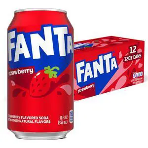 Strawberry, 12 fl oz, 12 Pack Strawberry, 12 fl oz, 12 Pack