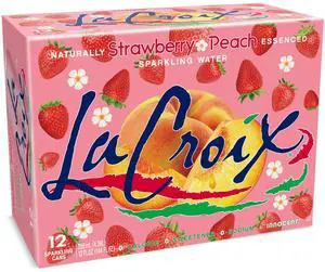 Sparkling Water, Strawberry Peach, 12 Fl Oz (pack of 12) Sparkling Water, Strawberry Peach, 12 Fl Oz (pack of 12)
