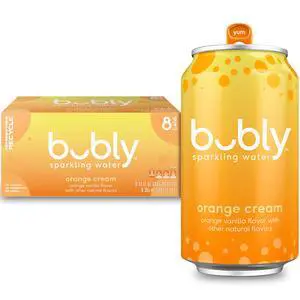 Sparkling Water, Orange Creamsicle, 12 Fl Oz Cans (8 Pack) Sparkling Water, Orange Creamsicle, 12 Fl Oz Cans (8 Pack)