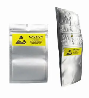 100pcs 3.15 * 5.12 Inch Anti Static Bags Resealable Shielding Small ESD Bag 100pcs 3.15 * 5.12 Inch Anti Static Bags Resealable Shielding Small ESD Bag