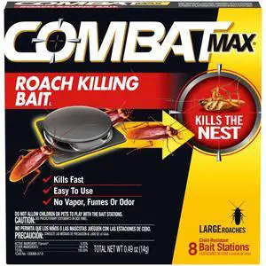 Max Roach Killing Bait, Large Roaches, Kills the Nest, 8 Count Max Roach Killing Bait, Large Roaches, Kills the Nest, 8 Count