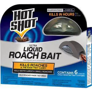 Ultra Liquid Roach Bait 6 Count, Kills In Hours, 1 Pack Ultra Liquid Roach Bait 6 Count, Kills In Hours, 1 Pack