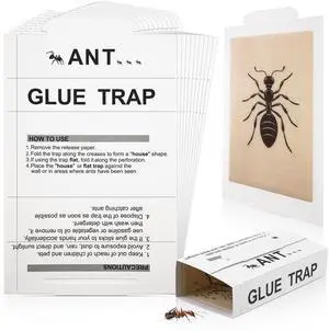 10pcs Ant Traps, Ant Spider Cockroach Trap Peanut Butter Scented 10pcs Ant Traps, Ant Spider Cockroach Trap Peanut Butter Scented