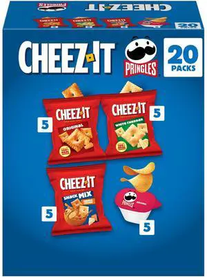Pringles Variety Pack Snacks, Lunch Snacks, Family Size (20 Packs) Pringles Variety Pack Snacks, Lunch Snacks, Family Size (20 Packs)
