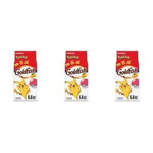 Pokémon Cheddar Cheese Crackers, 6.6 Oz Bag (Pack of 3) Pokémon Cheddar Cheese Crackers, 6.6 Oz Bag (Pack of 3)