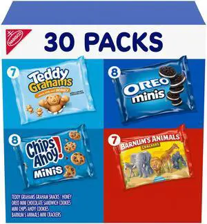 Team Favorites Snacks Variety Pack, 4 Flavors, 30 Snack Packs Team Favorites Snacks Variety Pack, 4 Flavors, 30 Snack Packs