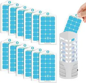 12 Pack Flying Insect Trap Refill Compatible with VEYOFLY Fly Trap LAMP Refill-VF02, Glue Board Bug Catcher, Replacement Sticky Glue Cards for Indoor Mosquito Gnat Fly & Other Bugs (Classic) 12 Pack Flying Insect Trap Refill Compatible with VEYOFLY Fly Trap LAMP Refill-VF02, Glue Board Bug Catcher, Replacement Sticky Glue Cards for Indoor Mosquito Gnat Fly & Other Bugs (Classic)