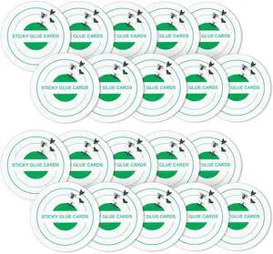20 Pack Glue Trap Refill Pads Compatible with STEM Flying Insect Fan Trap, 3.94 Inches Replacement Glue Boards, Sticky Pads Insect Catcher for Indoor Fly Mosquito Bug Control 20 Pack Glue Trap Refill Pads Compatible with STEM Flying Insect Fan Trap, 3.94 Inches Replacement Glue Boards, Sticky Pads Insect Catcher for Indoor Fly Mosquito Bug Control