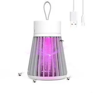 Bug Zapper USB Rechargeable, 360° UV Insect Trap with Hidden Electric Grid, Portable Hanging Mosquito Zapper for Indoor Outdoor, Long-Lasting Pest Eliminator for Home, Camping, Patio, Kitchen, Bedroom Bug Zapper USB Rechargeable, 360° UV Insect Trap with Hidden Electric Grid, Portable Hanging Mosquito Zapper for Indoor Outdoor, Long-Lasting Pest Eliminator for Home, Camping, Patio, Kitchen, Bedroom